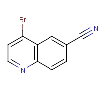 642477-82-5 4-Bromoquinoline-6-carbonitrile chemical structure