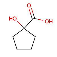 16841-19-3 1-Hydroxy-cyclopentanecarboxylic acid chemical structure