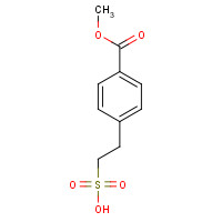 756469-30-4 2-(4-(Methoxycarbonyl)phenyl)ethanesulfonic acid chemical structure