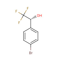80418-12-8 (R)-1-(4-Bromophenyl)-2,2,2-trifluoroethanol chemical structure