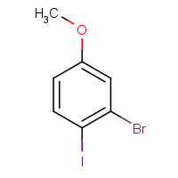 466639-53-2 2-Bromo-1-iodo-4-methoxybenzene chemical structure