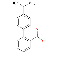 84392-25-6 4-Isopropylbiphenyl-2-carboxylic acid chemical structure