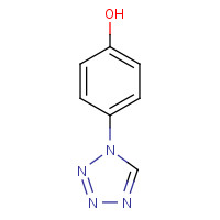 64001-11-2 4-Tetrazol-1-yl-phenol chemical structure