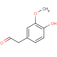 5703-24-2 2-(4-Hydroxy-3-methoxyphenyl)acetaldehyde chemical structure