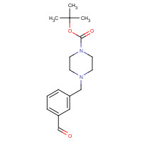 850375-08-5 tert-Butyl 4-(3-formylbenzyl)piperazine-1-carboxylate chemical structure