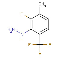 927901-61-9 [2-Fluoro-3-methyl-6-(trifluoromethyl)phenyl]-hydrazine chemical structure