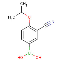 1009303-59-6 3-Cyano-4-isopropoxyphenylboronic acid chemical structure