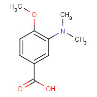 197500-33-7 3-(Dimethylamino)-4-methoxybenzoic acid chemical structure