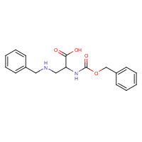 160885-24-5 (S)-3-(Benzylamino)-2-(benzyloxycarbonylamino)-propanoic acid chemical structure