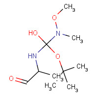 146553-06-2 (R)-tert-Butyl 1-(methoxy(methyl)amino)-1-oxopropan-2-ylcarbamate chemical structure