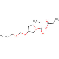 104478-28-6 2-(Propionyloxymethoxy)butane-1,4-diyl dipropionate chemical structure