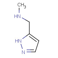 676491-02-4 Methyl-(2H-pyrazol-3-ylmethyl)-amine chemical structure