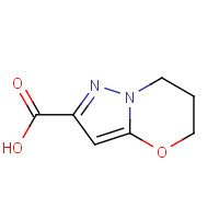 718621-99-9 6,7-Dihydro-5H-pyrazolo[5,1-b][1,3]oxazine-2-carboxylic acid chemical structure