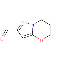 623565-63-9 6,7-Dihydro-5H-pyrazolo[5,1-b][1,3]oxazine-2-carbaldehyde chemical structure