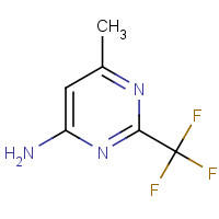 4571-65-7 6-Methyl-2-(trifluoromethyl)pyrimidin-4-amine chemical structure