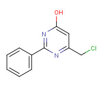 35252-98-3 6-(Chloromethyl)-2-phenylpyrimidin-4-ol chemical structure