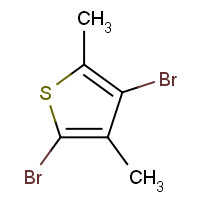 63862-00-0 2,4-Dibromo-3,5-dimethylthiophene chemical structure