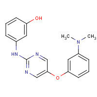 956128-01-1 3-(5-(3-(Dimethylamino)phenoxy)pyrimidin-2-ylamino)phenol chemical structure
