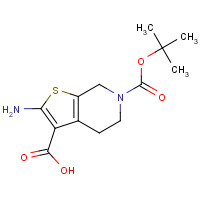 923010-68-8 2-Amino-6-(tert-butoxycarbonyl)-4,5,6,7-tetrahydrothieno[2,3-c]pyridine-3-carboxylic acid chemical structure