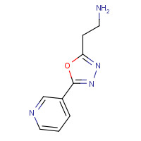 933754-48-4 2-(5-(Pyridin-3-yl)-1,3,4-oxadiazol-2-yl)-ethanamine chemical structure