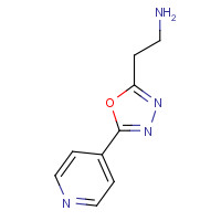 933722-78-2 2-(5-(Pyridin-4-yl)-1,3,4-oxadiazol-2-yl)-ethanamine chemical structure