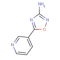 73631-18-2 5-(Pyridin-3-yl)-1,2,4-oxadiazol-3-amine chemical structure