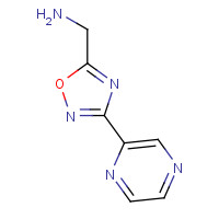 1157834-49-5 (3-(Pyrazin-2-yl)-1,2,4-oxadiazol-5-yl)methanamine chemical structure