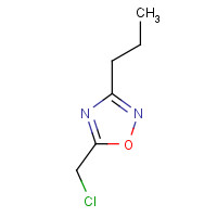 884058-04-2 5-(Chloromethyl)-3-propyl-1,2,4-oxadiazole chemical structure