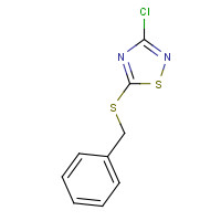36598-31-9 5-(Benzylthio)-3-chloro-1,2,4-thiadiazole chemical structure