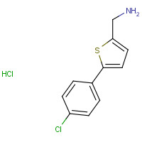 1166853-02-6 2-(Aminomethyl)-5-(4-chlorophenyl)thiophene hydrochloride chemical structure