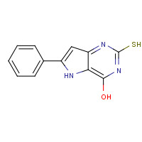 237435-30-2 2-Mercapto-6-phenyl-5H-pyrrolo-[3,2-d]pyrimidin-4-ol chemical structure