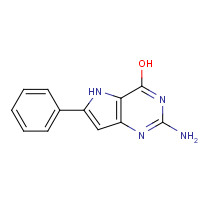 237435-29-9 2-Amino-6-phenyl-5H-pyrrolo[3,2-d]pyrimidin-4-ol chemical structure