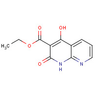 1186189-28-5 Ethyl 4-hydroxy-2-oxo-1,2-dihydro-1,8-naphthyridine-3-carboxylate chemical structure