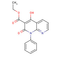 138305-20-1 Ethyl 4-hydroxy-2-oxo-1-phenyl-1,2-dihydro-1,8-naphthyridine-3-carboxylate chemical structure
