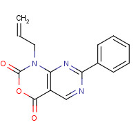 76360-66-2 1-Allyl-7-phenyl-1H-pyrimido[4,5-d][1,3]oxazine-2,4-dione chemical structure