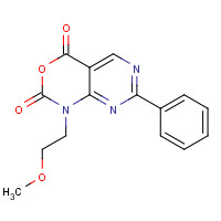 76361-14-3 1-(2-Methoxyethyl)-7-phenyl-1H-pyrimido-[4,5-d][1,3]oxazine-2,4-dione chemical structure