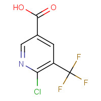 1110782-41-6 6-Chloro-5-(trifluoromethyl)pyridine-3-carboxylic acid chemical structure