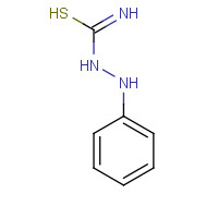 645-48-7 2-Phenylhydrazinecarbothioamide chemical structure