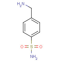 138-39-6 4-(Aminomethyl)benzenesulfonamide chemical structure