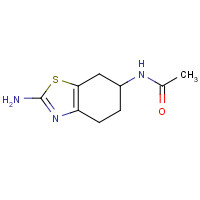 104617-51-8 N-(2-Amino-4,5,6,7-tetrahydro-1,3-benzothiazol-6-yl)acetamide chemical structure