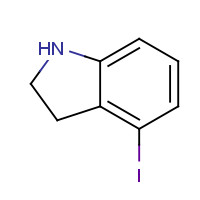 939759-03-2 4-Iodo-2,3-dihydro-1H-indole chemical structure