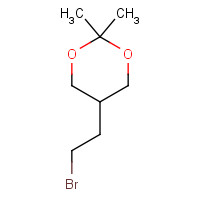 97845-58-4 5-(2-Bromoethyl)-2,2-dimethyl-1,3-dioxane chemical structure