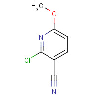 121643-47-8 2-Chloro-6-methoxypyridine-3-carbonitrile chemical structure