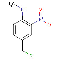 130597-56-7 4-(Chloromethyl)-N-methyl-2-nitroaniline chemical structure