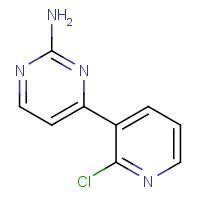 870221-49-1 4-(2-Chloropyridin-3-yl)pyrimidin-2-amine chemical structure