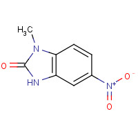 66108-85-8 1-Methyl-5-nitro-2,3-dihydro-1H-1,3-benzodiazol-2-one chemical structure
