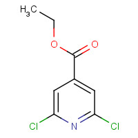 1604-14-4 2,6-Dichloro-isonicotinic acid ethyl ester chemical structure