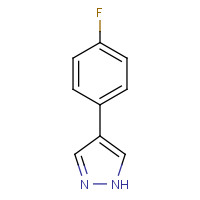 204384-26-9 4-(4-Fluoro-phenyl)-1H-pyrazole chemical structure