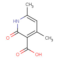24667-09-2 2-Hydroxy-4,6-dimethylnicotinic acid chemical structure