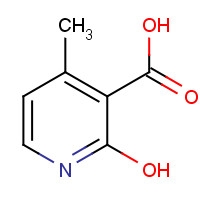 38076-81-2 2-Hydroxy-4-methyl-nicotinic acid chemical structure
